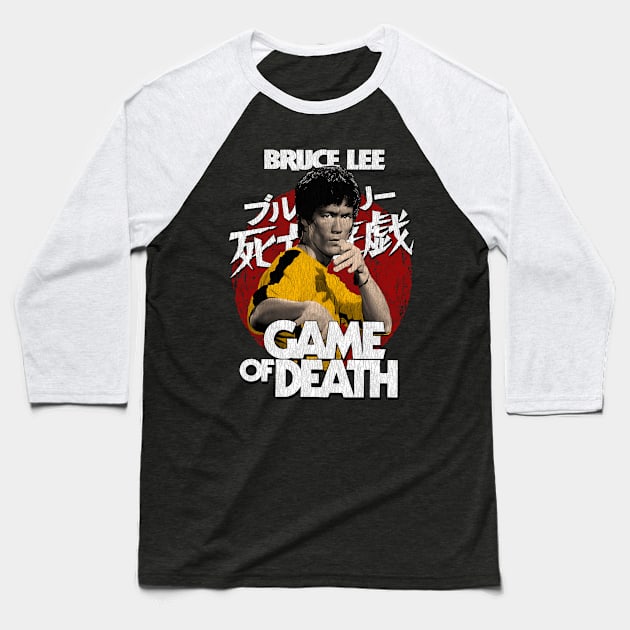 Movie Bruce Jeet Kune Do Bruce Dragon Legend Baseball T-Shirt by Garmentcrooks